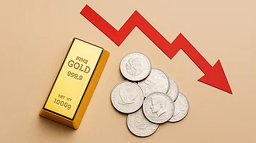 بریکینگ نیوز:سونا اور چاندی کی قیمت میں ریکارڈ گراوٹ ،ہزاروں روپیوں کی کمی