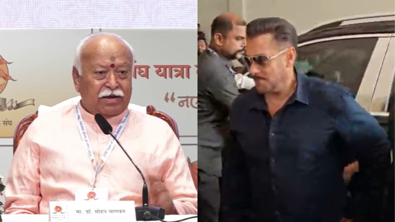 آر ایس ایس کے مکالمہ پروگرام میں بالی ووڈ اداکار سلمان خان، بھاؤ کدم اور پرساد اوک نے شرکت کی