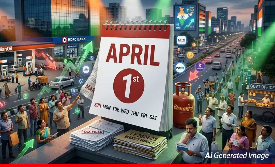 یکم اپریل سے بڑی تبدیلی گیس، ٹیکس، بینکنگ اور ریلوے کے بدلیں گے اصول، جانیں کیا ہوگا اثر