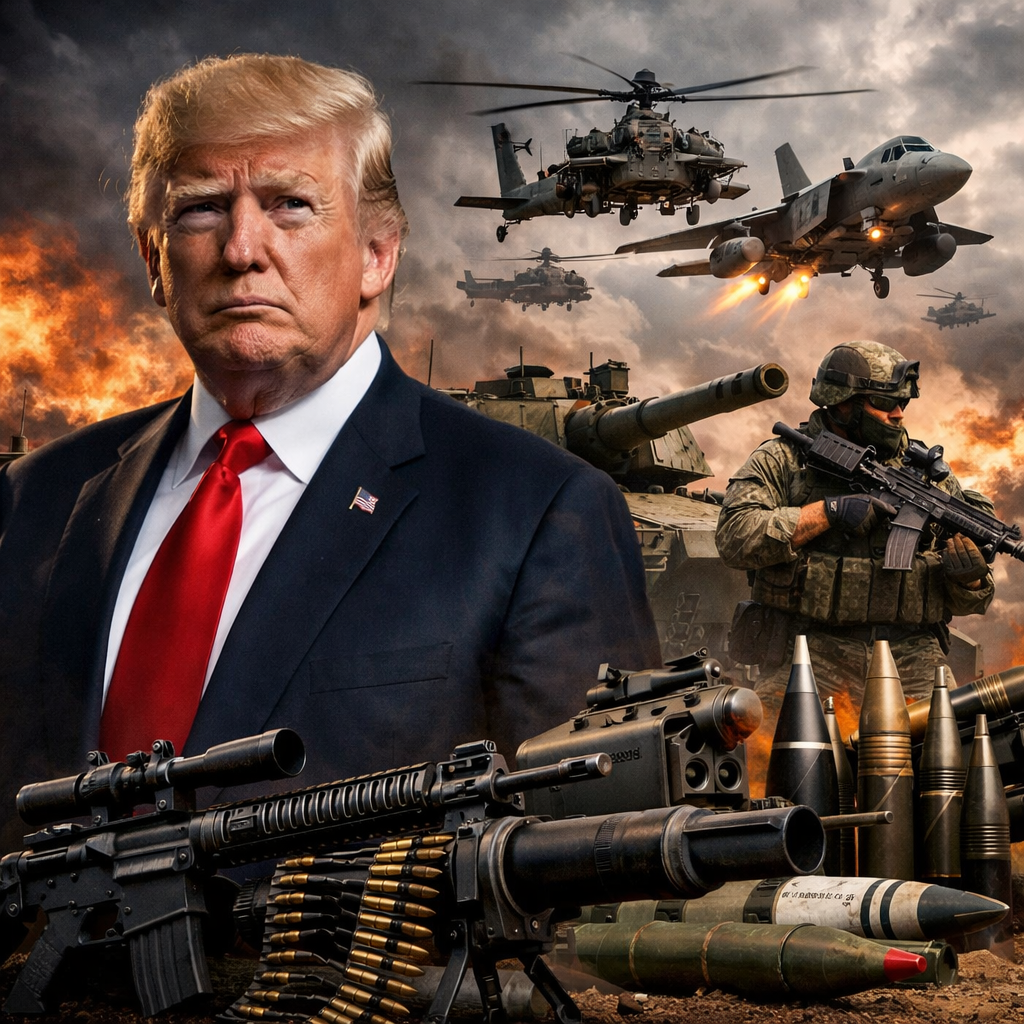 ایک طرف دنیا جنگ سے پریشان، دوسری طرف امریکہ اسلحے فروخت کر موٹی کمائی میں مصروف، نئی رپورٹ میں انکشاف