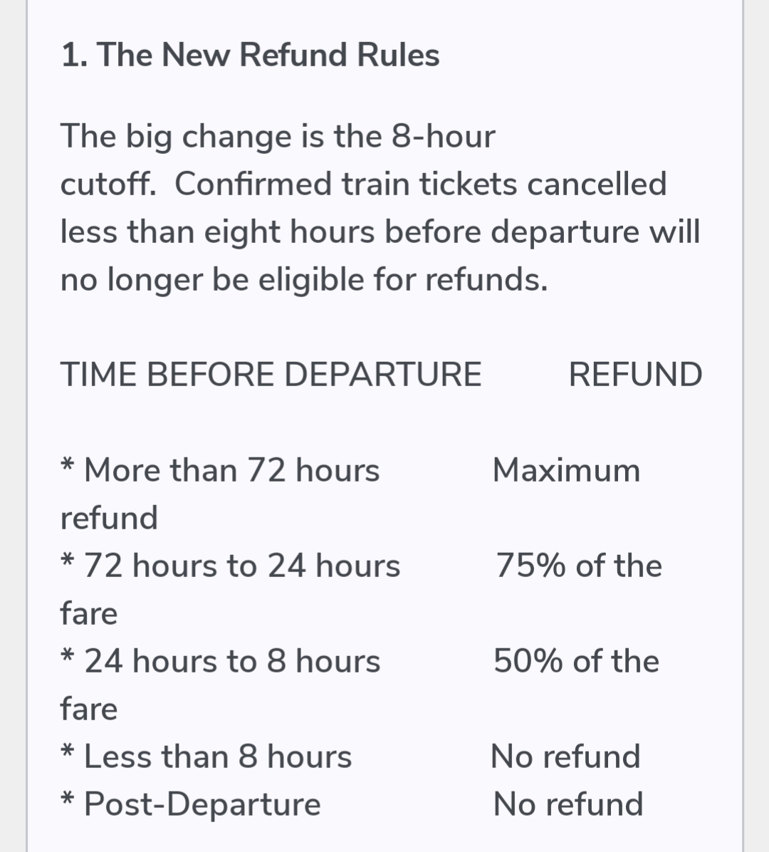 آج سے بڑا بدلاؤ! کنفرم ٹکٹ کینسل کیا تو ریفنڈ ملے گا یا نہیں؟